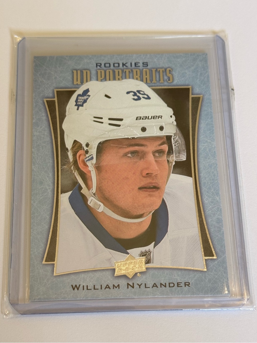 2016-17 Upper Deck UD Portraits Rookies William Nylander Rookie Card RC #P-57